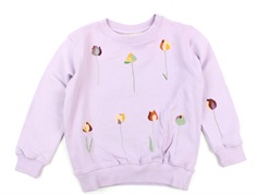 Soft Gallery sweatshirt Baptiste lavender frost tulipani